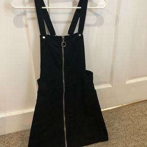 H&M Black Overall Dress